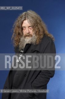 Alan Moore (aka Curt Vile, Venus Lounge, Jill de Ray, Sherlock Blue and Translucia Baboon), British comic book writer, at the 2010 Edinburgh International Book Festival, August 24, 2010...Copyright©Geraint Lewis/Writer Pictures/Rosebud2