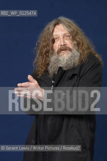 Alan Moore (aka Curt Vile, Venus Lounge, Jill de Ray, Sherlock Blue and Translucia Baboon), British comic book writer, at the 2010 Edinburgh International Book Festival, August 24, 2010...Copyright©Geraint Lewis/Writer Pictures/Rosebud2