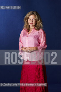 Lisa Moore, Canadian author, at the Edinburgh International Book Festival on 24/8/10..©.Geraint Lewis/Writer Pictures/Rosebud2