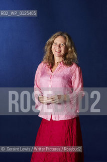 Lisa Moore, Canadian author, at the Edinburgh International Book Festival on 24/8/10..©.Geraint Lewis/Writer Pictures/Rosebud2