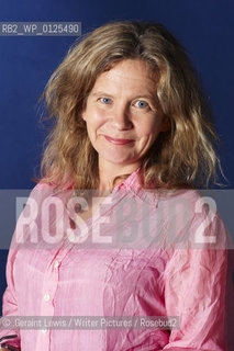 Lisa Moore, Canadian author, at the Edinburgh International Book Festival on 24/8/10..©.Geraint Lewis/Writer Pictures/Rosebud2