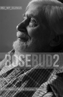 Poet and Writer Edwin Morgan. Scots Makar, in effect Scotlands poet laureate...Copyright©Alex Hewitt/Writer Pictures/Rosebud2