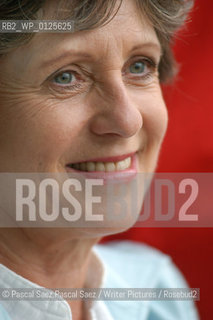 Scottish writer Janet Morgan at the Edinburgh International Book Festival 2004...Copyright©Pascal Saez.Pascal Saez/Writer Pictures/Rosebud2