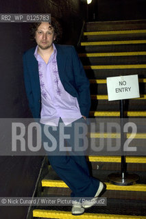 Ewan Morrison: Glasweigan director turned author . Swung charts his adventures in the Swinging subculture of Scotland.describing himself as Scottish purveyor of Erudite Filth ..copyright©Nick Cunard/Writer Pictures/Rosebud2