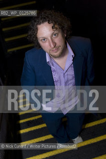 Ewan Morrison: Glasweigan director turned author . Swung charts his adventures in the Swinging subculture of Scotland.describing himself as Scottish purveyor of Erudite Filth ..copyright©Nick Cunard/Writer Pictures/Rosebud2