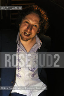 Ewan Morrison: Glasweigan director turned author . Swung charts his adventures in the Swinging subculture of Scotland.describing himself as Scottish purveyor of Erudite Filth ..copyright©Nick Cunard/Writer Pictures/Rosebud2