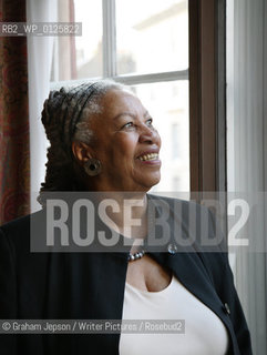 Toni Morrison, US author, photographed at Claridges Hotel, London.  .copyright©Graham Jepson/Writer Pictures/Rosebud2
