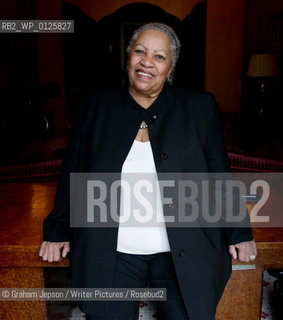 Toni Morrison, US author, photographed at Claridges Hotel, London.  .copyright©Graham Jepson/Writer Pictures/Rosebud2