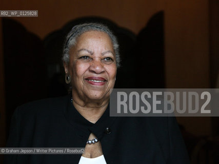 Toni Morrison, US author, photographed at Claridges Hotel, London.  .copyright©Graham Jepson/Writer Pictures/Rosebud2