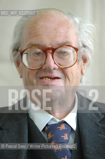 Writer John Mortimer, creator of Rumpole of the Bailey at the Edinburgh International Book Festival...Copyright©Pascal Saez/Writer Pictures/Rosebud2