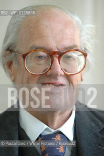 Writer John Mortimer, creator of Rumpole and the Bailey at the Edinburgh International Book Festival...Copyright©Pascal Saez/Writer Pictures/Rosebud2
