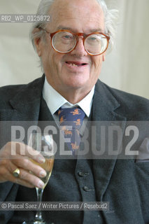 Writer John Mortimer, creator of Rumpole of the Bailey at the Edinburgh International Book Festival...Copyright©Pascal Saez/Writer Pictures/Rosebud2