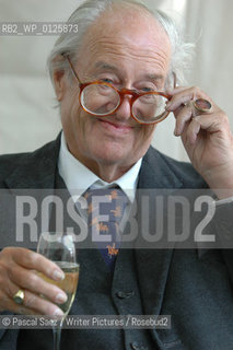 Writer John Mortimer, creator of Rumpole of the Bailey at the Edinburgh International Book Festival...Copyright©Pascal Saez/Writer Pictures/Rosebud2