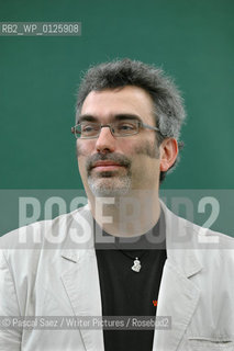 Writer Oliver Morton, author of Eating The Sun, at the Edinburgh International Book Festival 2007. ..Copyright©Pascal Saez/Writer Pictures/Rosebud2