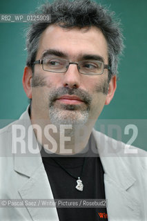 Writer Oliver Morton, author of Eating The Sun, at the Edinburgh International Book Festival 2007. ..Copyright©Pascal Saez/Writer Pictures/Rosebud2