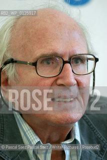 British writer Nicholas Mosley, author of Inventing God and Hopeful Monsters, which won the 1990 Whitbread Prize, here at the Edinburgh International Book Festival 2003..                                             .copyright©Pascal Saez.Pascal Saez/Writer Pictures/Rosebud2