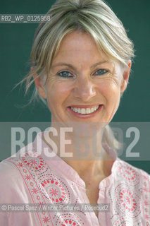 British writer Kate Mosse, author of Labyrinth and a founder of the Orange Prize at the Edinburgh International Book Festival...Copyright©Pascal Saez/Writer Pictures/Rosebud2