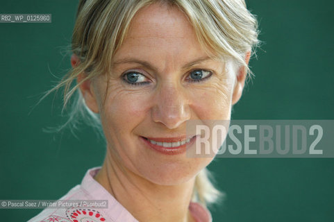 British writer Kate Mosse, author of Labyrinth and a founder of the Orange Prize at the Edinburgh International Book Festival...Copyright©Pascal Saez/Writer Pictures/Rosebud2