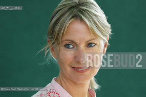 British writer Kate Mosse, author of Labyrinth and a founder of the Orange Prize at the Edinburgh International Book Festival...Copyright©Pascal Saez/Writer Pictures/Rosebud2