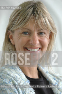 British writer, presenter and founder of the Orange Prize Kate Mosse at the Edinburgh International Festival 2005..Copyright©Pascal Saez.Pascal Saez/Writer Pictures/Rosebud2