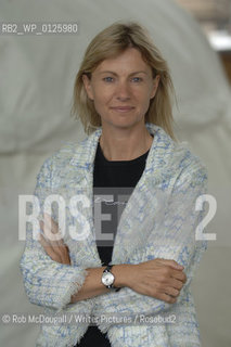 Kate Mosse, The Edinburgh International Book Festival 2005..Copyright©Rob McDougall/Writer Pictures/Rosebud2