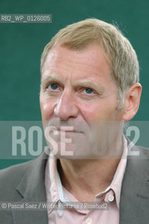 British writer and poet Andrew Motion at the Edinburgh International Book Festival...Copyright©Pascal Saez/Writer Pictures/Rosebud2