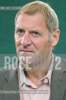 British writer and poet Andrew Motion at the Edinburgh International Book Festival...Copyright©Pascal Saez/Writer Pictures/Rosebud2