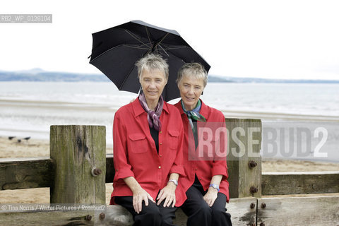 Authors Morna (left) and Helen (right) Mulgray.  ..©Tina Norris/Writer Pictures/Rosebud2
