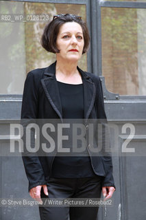 Herta Muller, Romanian-born German Nobel Prize-winning novelist, poet and essayist, at the Festival Letterature, Rome Literature Festival, Rome, Italy. 15/6/2010..copyright©Steve Bisgrove/Writer Pictures/Rosebud2