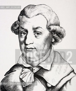 Johann Karl August Musaus (1735-87) German writer and satirist..Copyright©NMG/Writer Pictures/Rosebud2