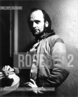 A portrait of the late Ian Macdonald MacCormick (1948-2003) British music critic and author...copyright©MacCormick Estate/Writer Pictures/Rosebud2