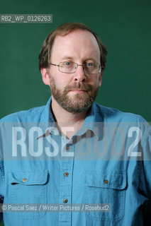 Writer Douglas MacGowan at the Edinburgh International Book Festival 2007. ..Copyright©Pascal Saez/Writer Pictures/Rosebud2