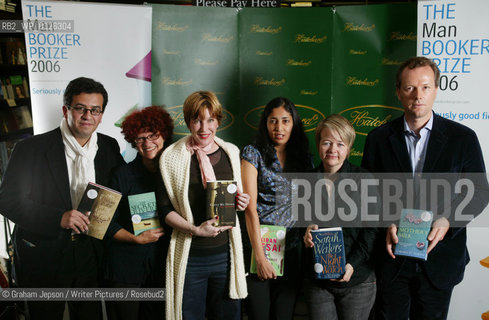 , nominee for the Man Booker Prize 2006 at a photocall in London today..copyright©Graham Jepson/Writer Pictures/Rosebud2