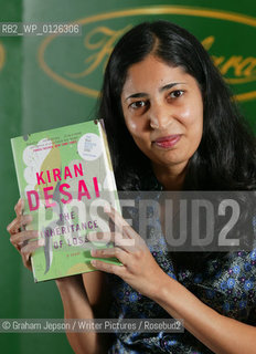 , nominee for the Man Booker Prize 2006 at a photocall in London today..copyright©Graham Jepson/Writer Pictures/Rosebud2