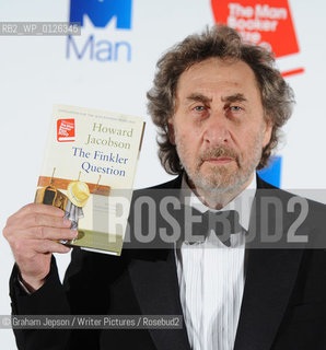 Howard Jacobson winner of the 2010 Man Booker Prize..©Graham Jepson/Writer Pictures/Rosebud2