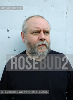 Irish writer Patrick McCabe, author of The Butcher Boy, and of Breakfast on Pluto , at the Vancouver International Writers and Readers Festival...Copyright©Pascal Saez/Writer Pictures/Rosebud2