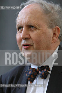 Scottish writer Alexander McCall Smith at the Edinburgh International Book Festival 2007...Copyright©Pascal Saez/Writer Pictures/Rosebud2