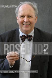 Scottish writer Alexander McCall Smith at the Edinburgh International Book Festival 2007...Copyright©Pascal Saez/Writer Pictures/Rosebud2
