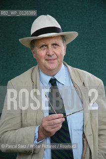 Scottish writer Alexander McCall Smith at the Edinburgh International Book Festival...Copyright©Pascal Saez/Writer Pictures/Rosebud2
