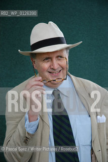 Scottish writer Alexander McCall Smith at the Edinburgh International Book Festival...Copyright©Pascal Saez/Writer Pictures/Rosebud2