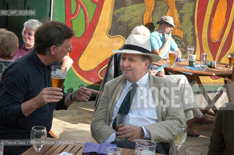 Scottish writer Alexander McCall Smith at the Edinburgh International Book Festival...Copyright©Pascal Saez/Writer Pictures/Rosebud2