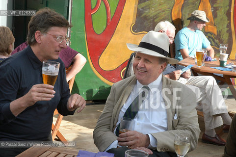 Scottish writer Alexander McCall Smith at the Edinburgh International Book Festival...Copyright©Pascal Saez/Writer Pictures/Rosebud2