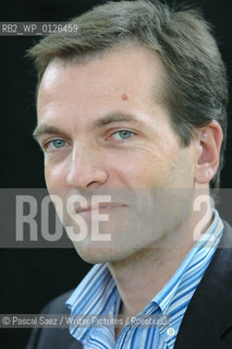 Writer and journalist Rory McCarthy at the Edinburgh International Book Festival...Copyright©Pascal Saez/Writer Pictures/Rosebud2