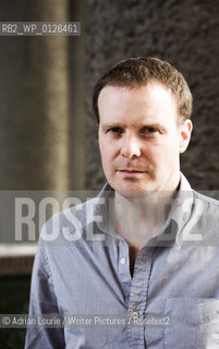 Author  Tom McCarthy, photographed outside The Barbican in London..©Adrian Lourie/Writer Pictures/Rosebud2
