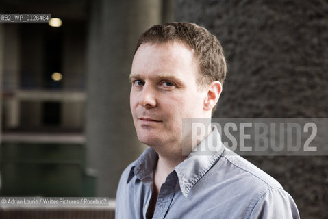 Author  Tom McCarthy, photographed outside The Barbican in London..©Adrian Lourie/Writer Pictures/Rosebud2