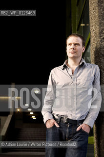 Author  Tom McCarthy, photographed outside The Barbican in London..©Adrian Lourie/Writer Pictures/Rosebud2