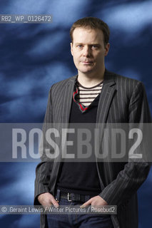 Tom McCarthy, English novelist and conceptual artist, at the Edinburgh International Book Festival, August 29, 2010..©.Geraint Lewis/Writer Pictures/Rosebud2