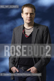 Tom McCarthy, English novelist and conceptual artist, at the Edinburgh International Book Festival, August 29, 2010..©.Geraint Lewis/Writer Pictures/Rosebud2