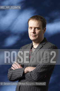 Tom McCarthy, English novelist and conceptual artist, at the Edinburgh International Book Festival, August 29, 2010..©.Geraint Lewis/Writer Pictures/Rosebud2