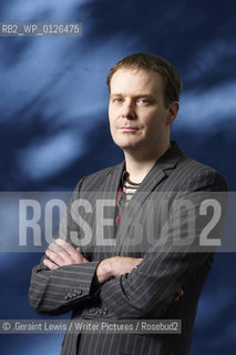 Tom McCarthy, English novelist and conceptual artist, at the Edinburgh International Book Festival, August 29, 2010..©.Geraint Lewis/Writer Pictures/Rosebud2